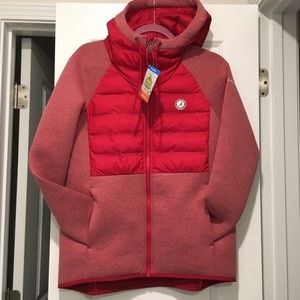 NWT University of Alabama Full-Zip Hybrid Jacket by Columbia; Medium